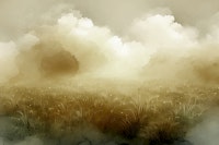 Golden Sunrise Fields papiers peint