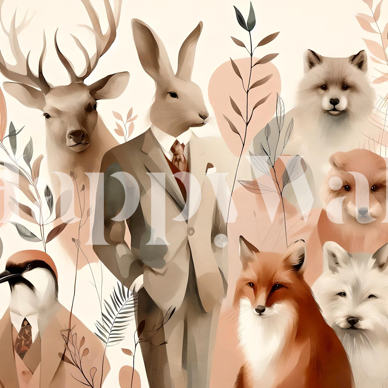 My Guardian Animals tapet i et rom