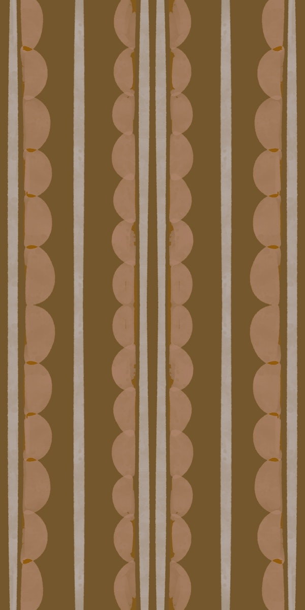 Modern Cacao Geo Stripe Ambience