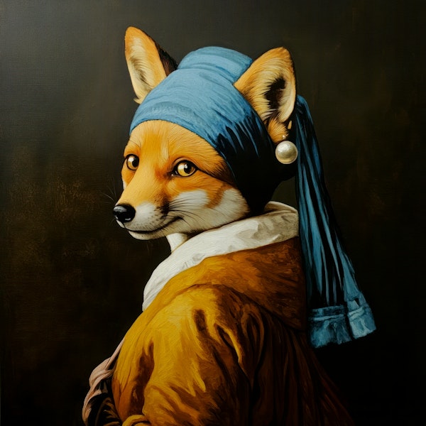 the fox with the pearl earring