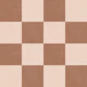Mocha Mousse Brown Checkerboard Texture Small