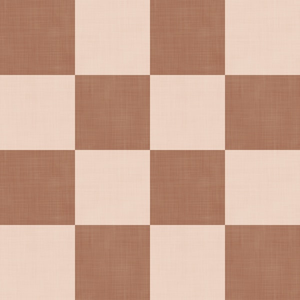 Mocha Mousse Brown Checkerboard Texture Small