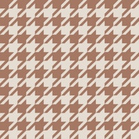 Classic Houndstooth mocha mousse wallpaper