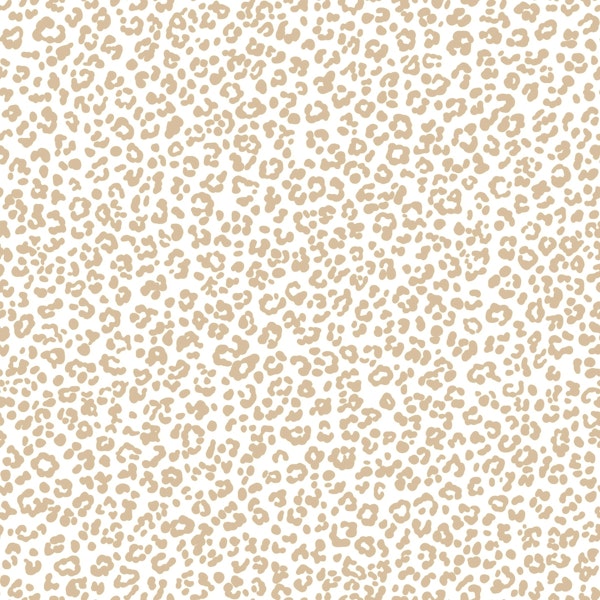 Savannah Leopard Twist Pastel Cream
