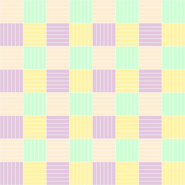 Modern Pastel Block Bliss