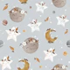 Boho Stars - grey