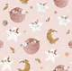 Boho Stars - pink
