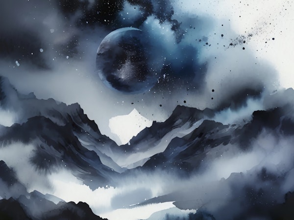 Misty Mountain Dreamscape