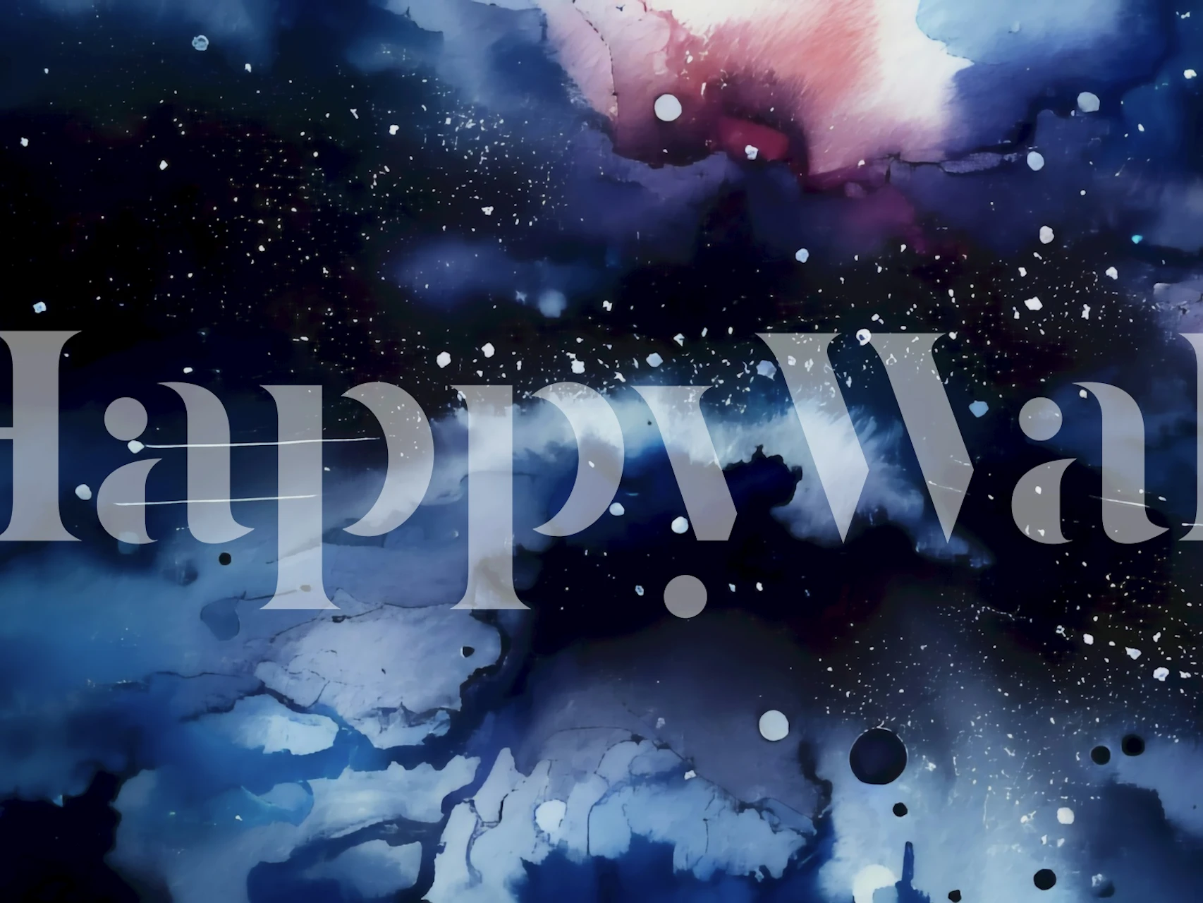 Galactic Dreamscape wallpaper in a room