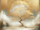 Golden Solitude Tree