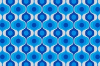 Large Abstract Geo Waves Pattern Serenity ταπετσαρία