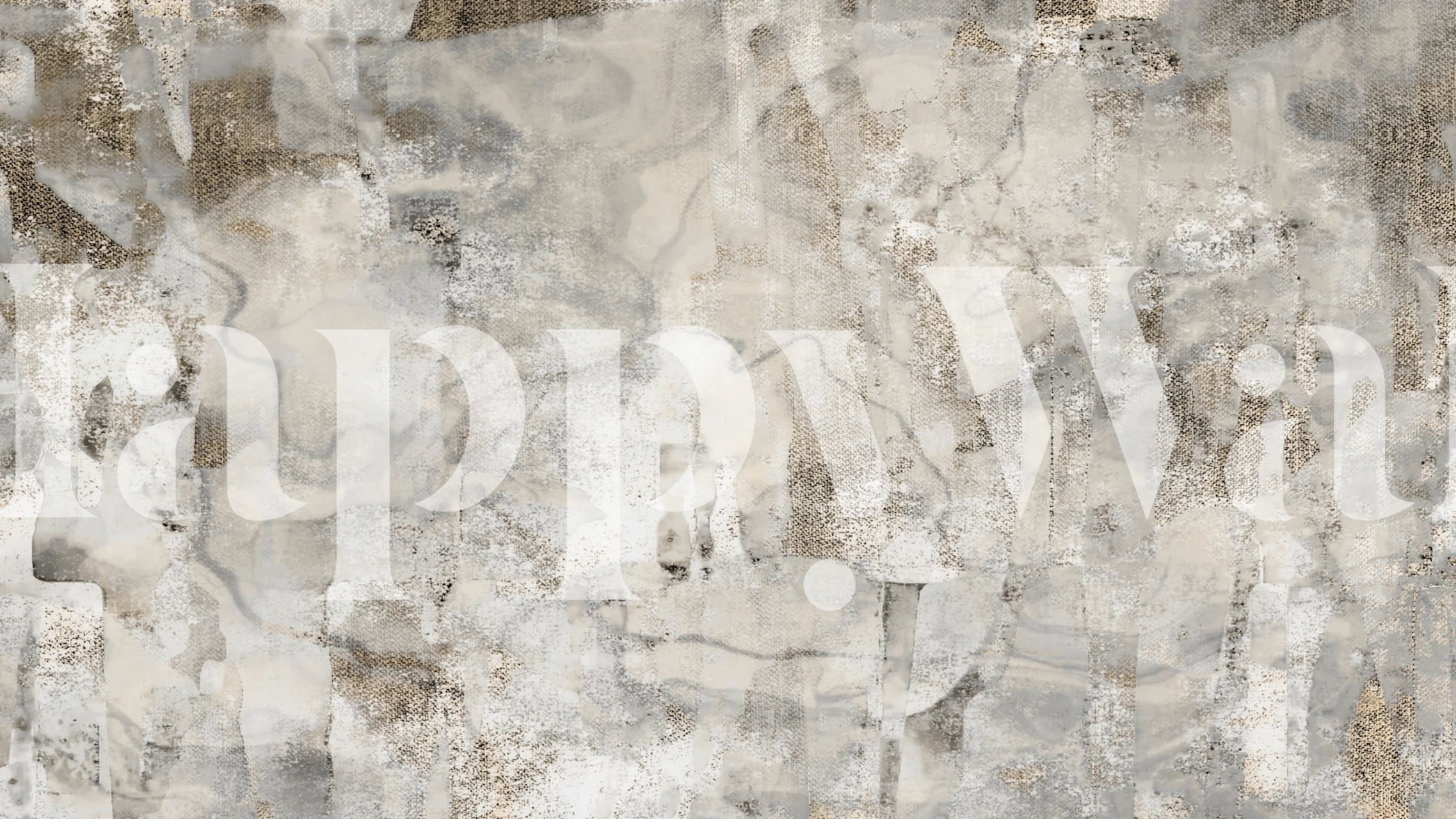 Metallic Marble Fantasy wallpaper in a room