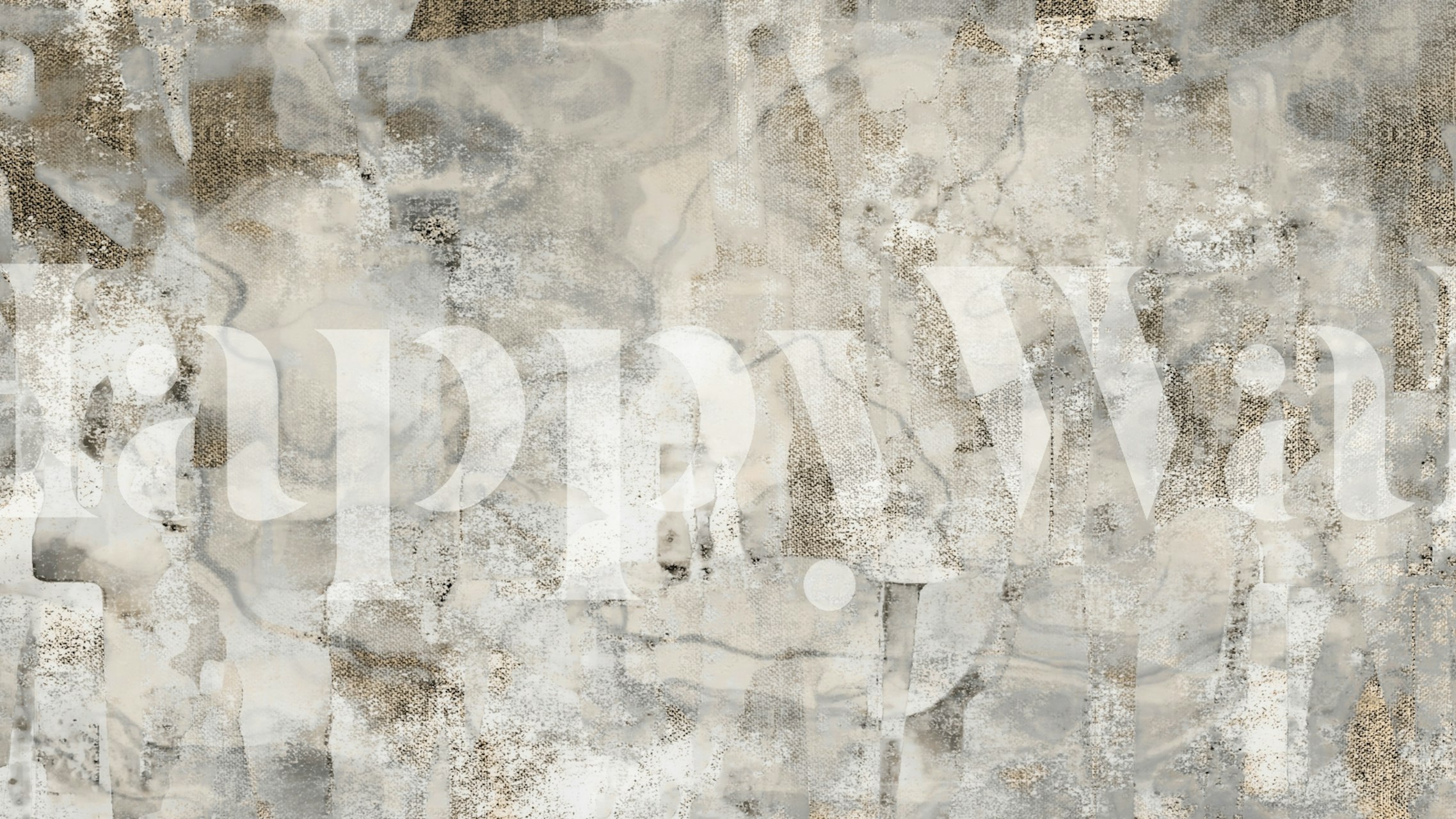 Metallic Marble Fantasy wallpaper in a room