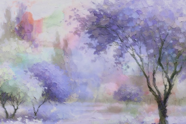 Pastel Morning Meadow