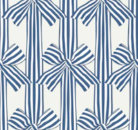 Festive bows - navy blue tapet