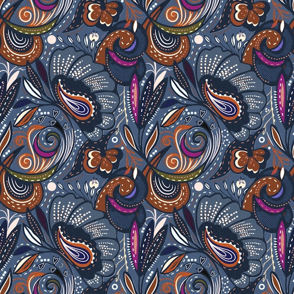 Bohemian Floral Elegance