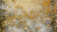 Golden Wildflower Dreamscape wallpaper