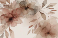Translucent Flower Art tapet
