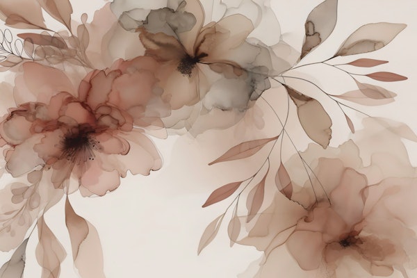 Translucent Flower Art