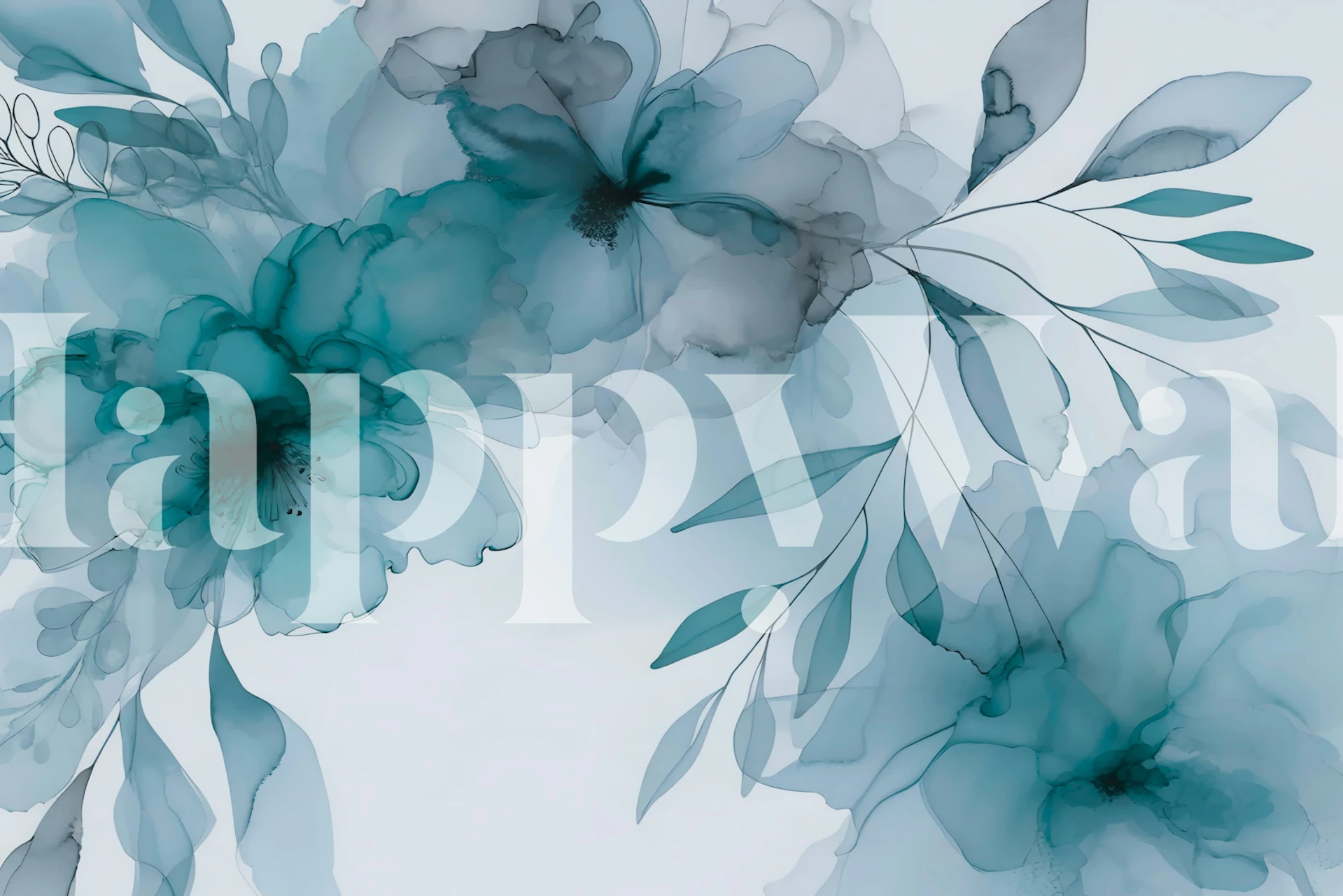 Ethereal Floral Hues tapeta v místnosti