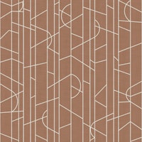 Elegant Lines Decor Mocha Mousse Canvas wallpaper