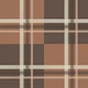 Mocha Mousse Coffee Plaid