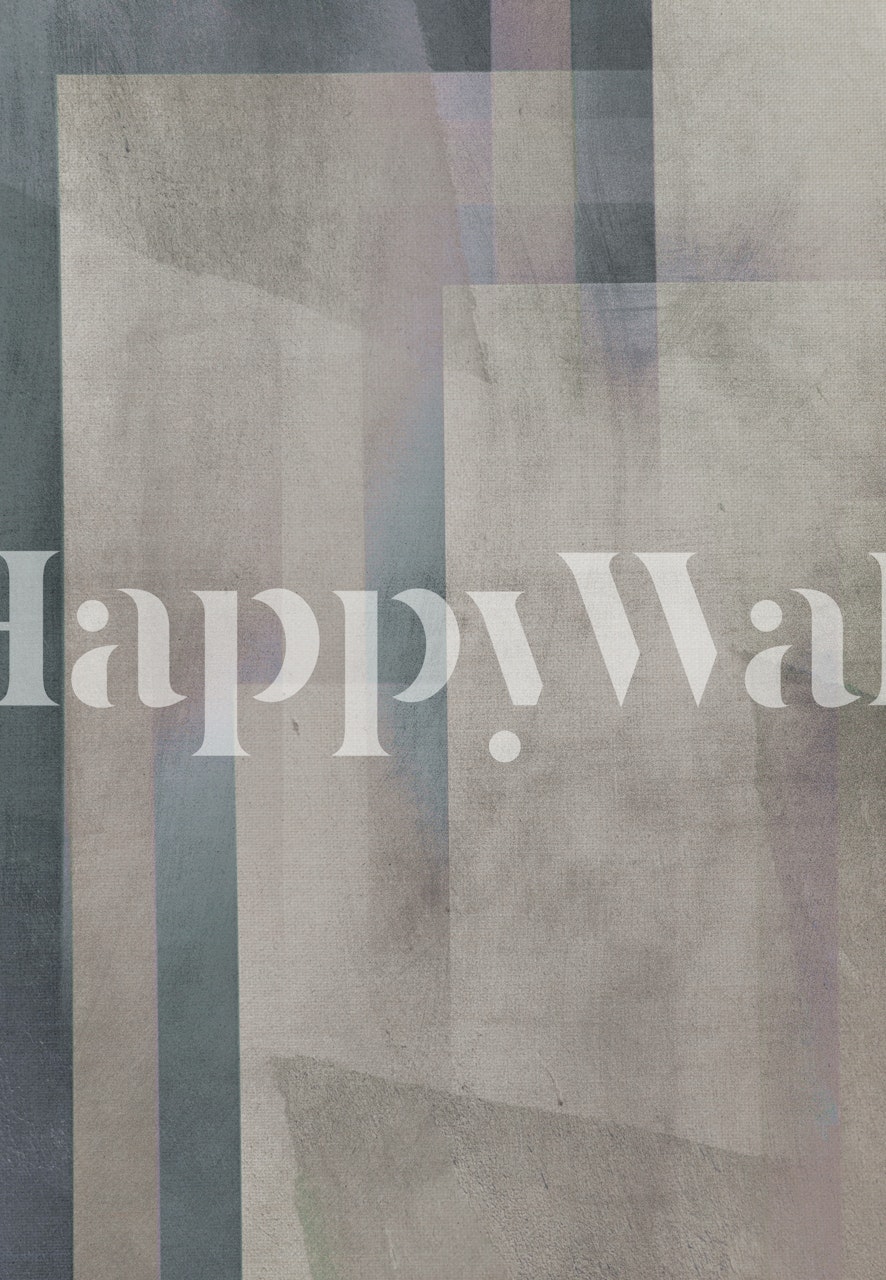 Planos II abstract wallpaper design in a room