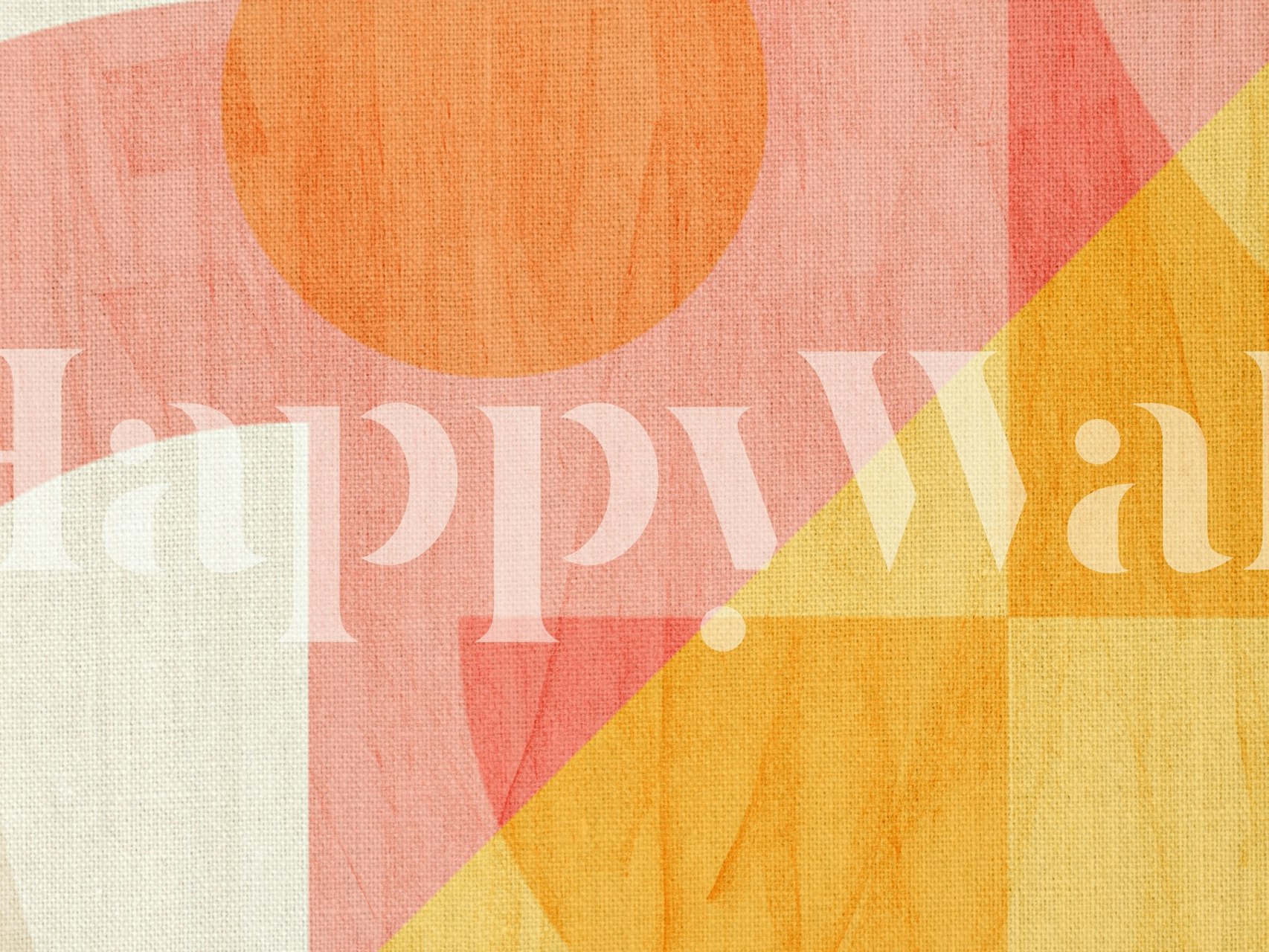 Bandeira III wallpaper in a modern setting