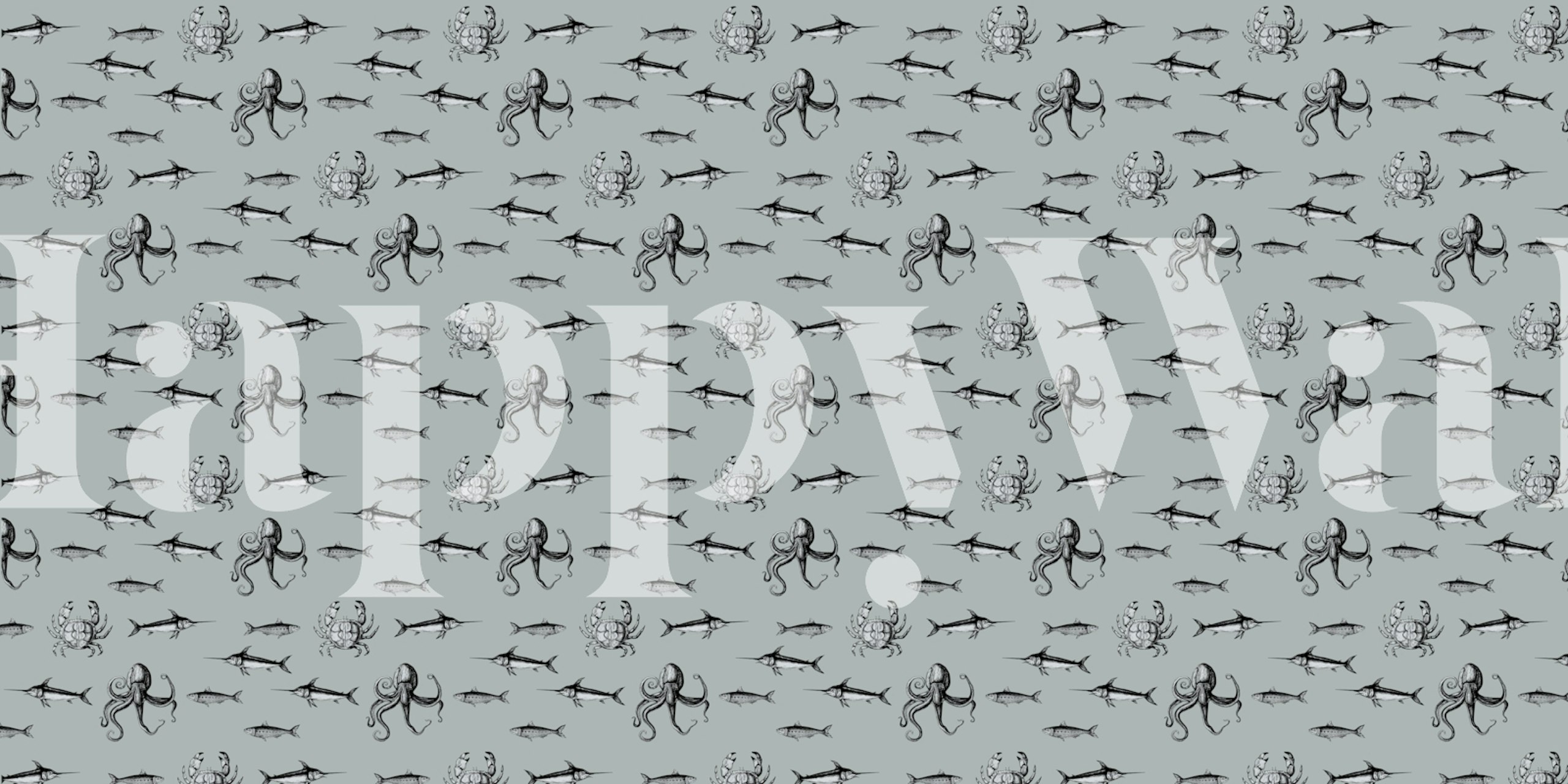 Nautical Haven wallpaper in a room