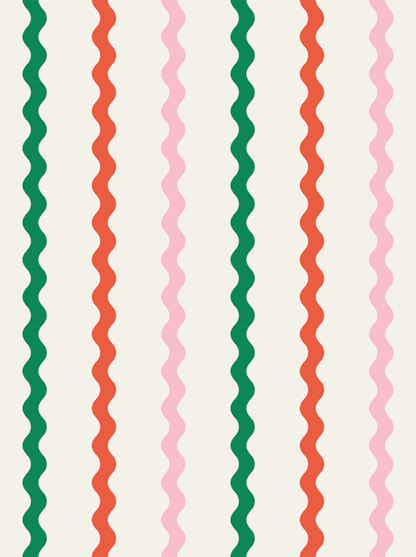 Colorful Wiggly Stripes