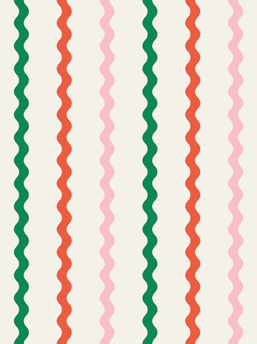 Colorful Wiggly Stripes