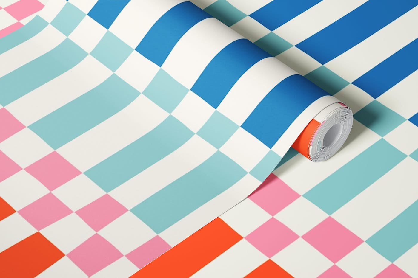 Dynamic Stripe Fusion wallpaper roll