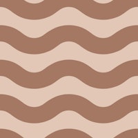 Mocha Mousse and Cream Waves 1 tapeta