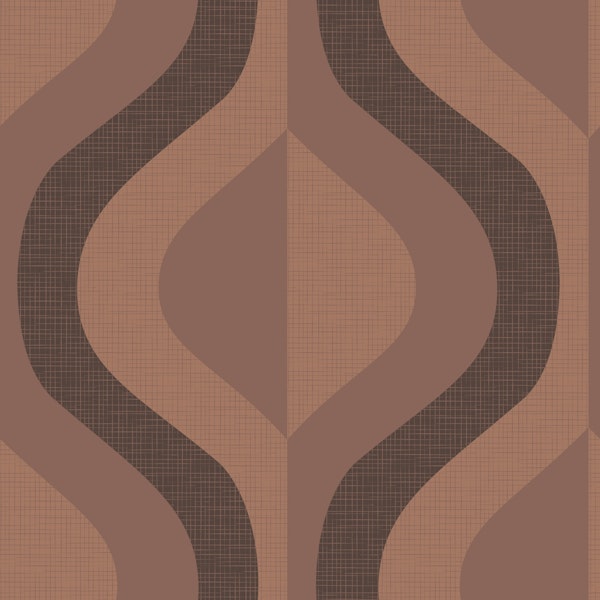 retro sixties chocolate flow