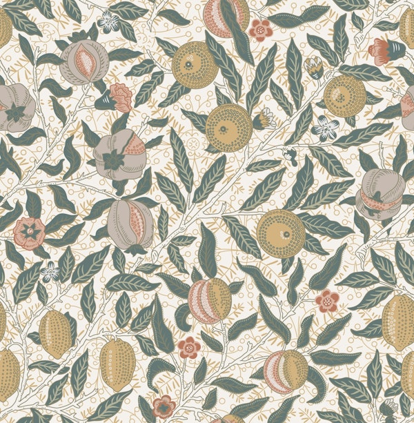 Victorian W Morris Fruit pattern 3
