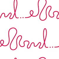 Modern Calligraphy Chic Red ταπετσαρία