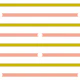 Classic Pink Green Horizontal Stripes