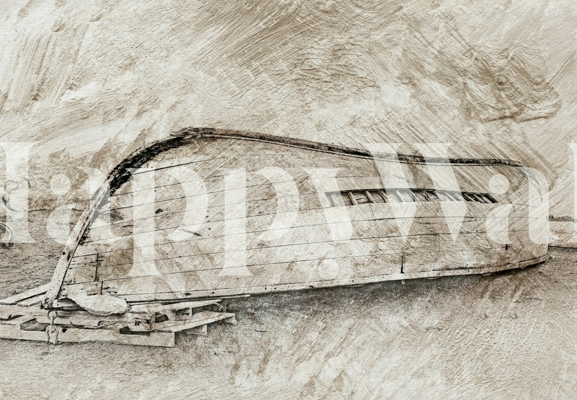 Take me To the Sea II wallpaper in a room