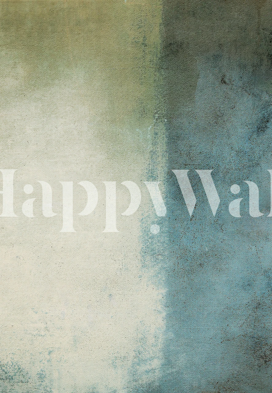 Papier peint Fronteira 1 affiché dans une pièce