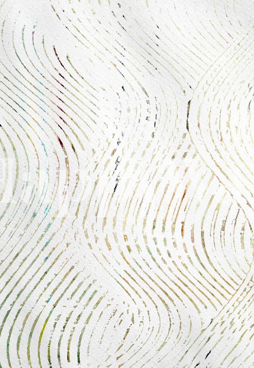 White wavy patterned abstract wallpaper