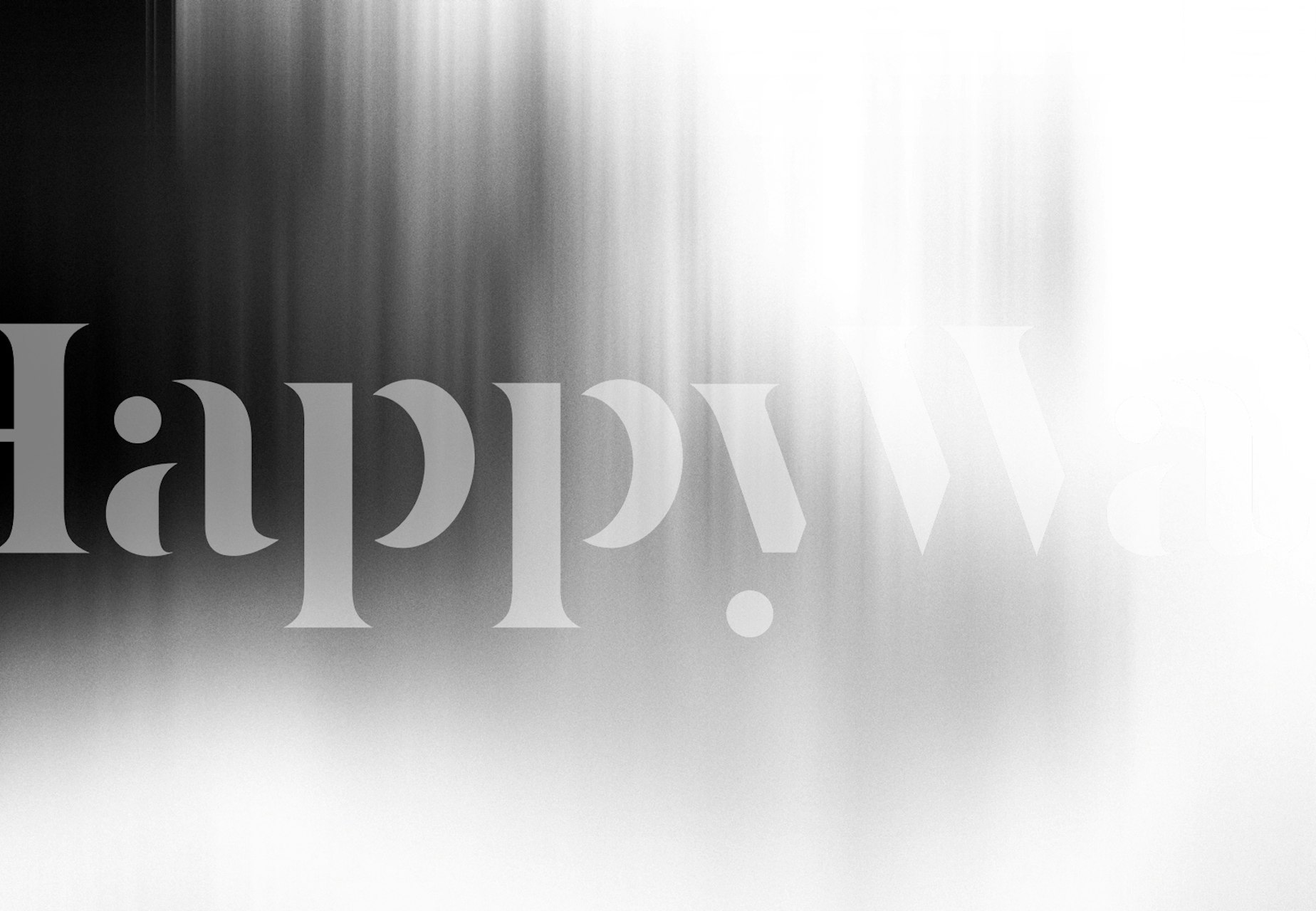 Abstract blurred pattern in black and white wallpaper