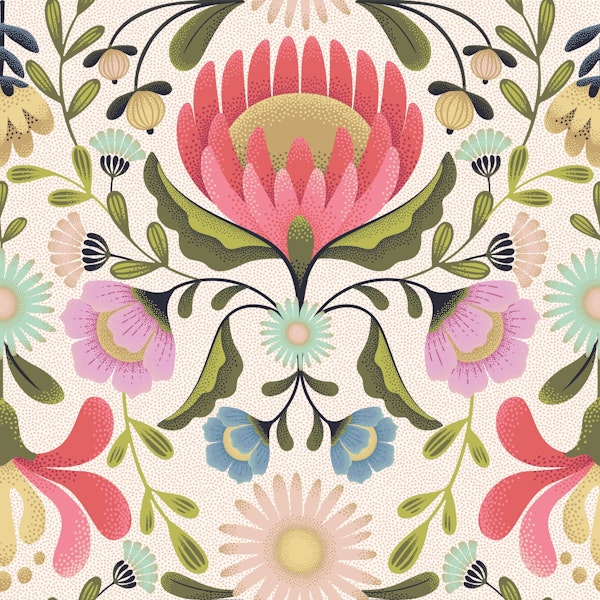 Botanical Vintage Garden