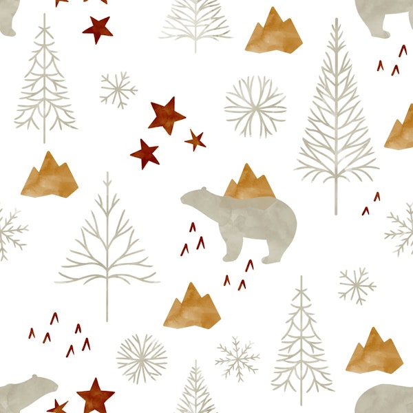 Bear & Pine Tranquility