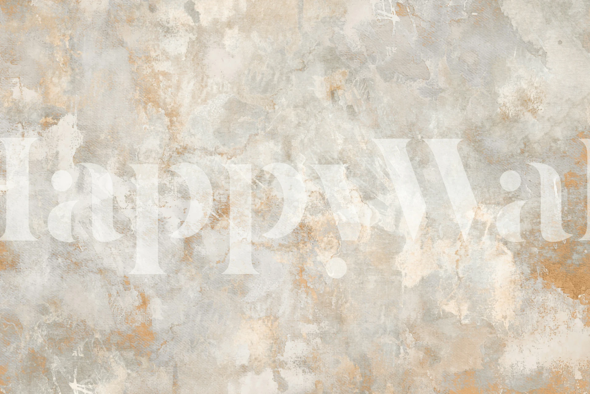 Rustic Mocha Mousse wallpaper displayed in a room