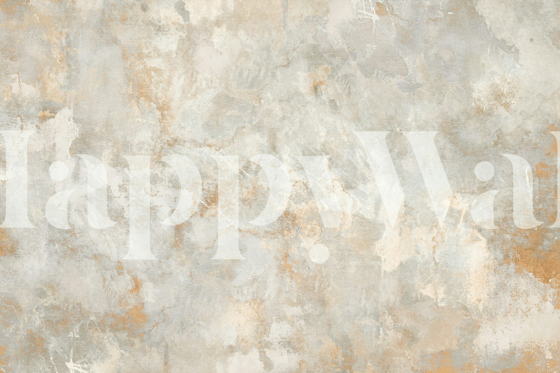 Rustic Mocha Mousse wallpaper displayed in a room