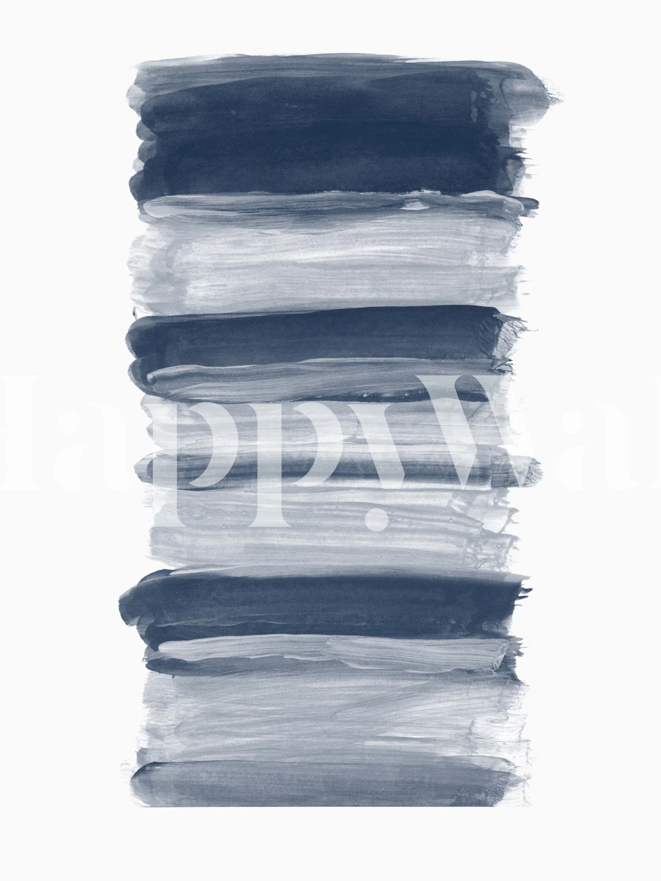 Carta da parati Minimalism Brushstrokes 3 in una stanza