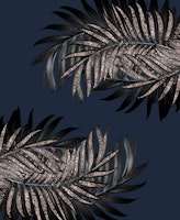 Palm Leaves with Glitter 7 wallpaper