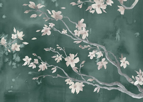 Emerald Blossom Serenity