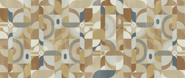 Mid Century Bauhaus Motif
