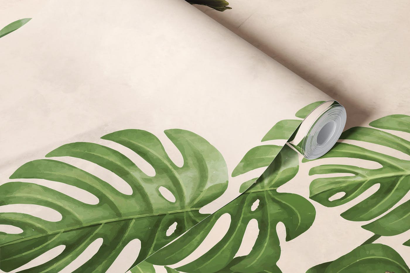 Lush Tropical Retreat wallpaper roll